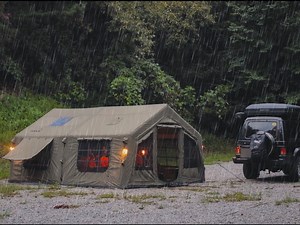 933K views · 10K reactions | Family Camping In The Heavy Rain, Cozy Tent, Relaxing ASMR #campingtrip #CampingWorld #campingfun #campinglife #campingchallenge | Autumn Cunningham | Facebook