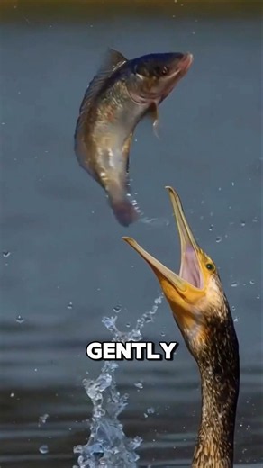 How Japan uses birds for fishing. #curiosity #fascinating #cormorant #shorts
