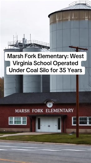 Marsh Fork Elementary: West Virginia School Operated Under Coal Silo for 35 Years Marsh Fork Elementary coal slurry impoundment Massey Energy Raleigh County environmental racism Buffalo Creek coal dust exposure Appalachian children Appalachia #historytok #environmentaljustice #coalminer #americanhistory #Appalachiantruthfiles