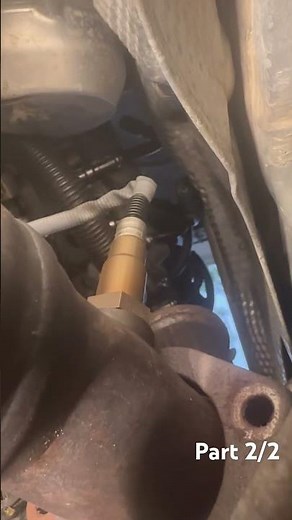 2005 Mercedes Benz SL500 R230 O2 sensor replacement Part 2/2