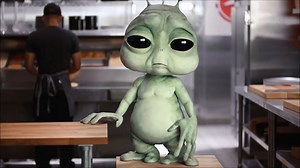 Pizza Hut Alien