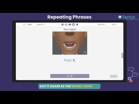 Repeating Phrases - Virtual Rehab Center Apraxia Treatment for Speech Therapy