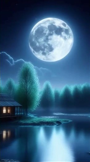 Moonlit Forest 🌙 Fall Asleep in 30 Seconds #shorts #relax #insomnia #deepsleep