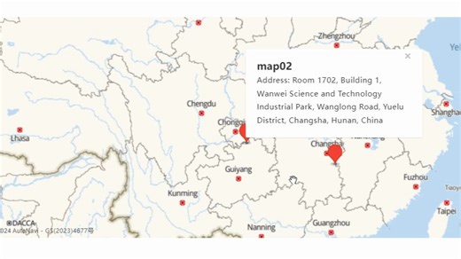 高德地图多点标注，多个信息窗口