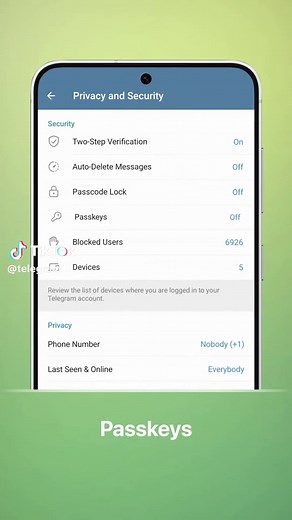 How to Create a Passkey for Easy Telegram Login