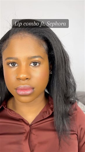 Quick ombre lip tutorial #makeup #makeuptutorial #sephoracollection