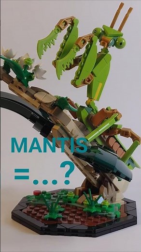 Rebuild Mantis into Grasshopper | The Insect Collection 21342 LEGO alternate build