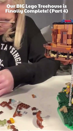 Epic Lego Treehouse Finale - Journey & Surprises Unveiled #LegoBuild #TreehouseAdventures