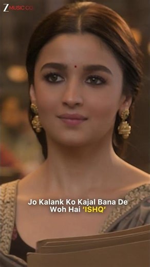 Jo Kalank Ko Kajal Bana De Woh Hai Ishq #KalankTitleTrack #AliaBhatt #VarunDhawan #shorts