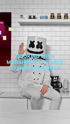 96K views · 891 reactions | marshmello is back in the kitchen starting NEXT WEEK! 﫢 | Cooking With Marshmello | Facebook