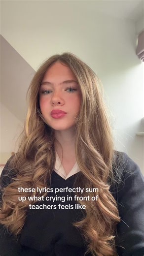 Understanding Crying in Front of Teachers