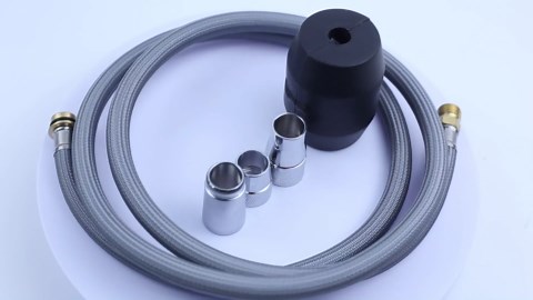 Kitchen Faucet Hose Replacement for Grohe 48293000, Flexible Pull-Out Spray Hose with Weight Ball & Adapters,Compatible with Grohe Ladylux Pull-Down Sprayer 46174000 46092000,Kitchen Sink Faucet Parts