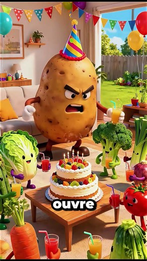 Les Pommes de Terre Et La Tomate Font La Fête ! 😱