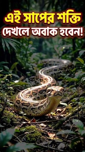 এই সাপের শক্তি কল্পনার বাইরে! 😱 Indian Python Facts You Didn’t Know!