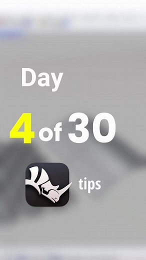 Supercharge Your Rhino Skills: Tip #4