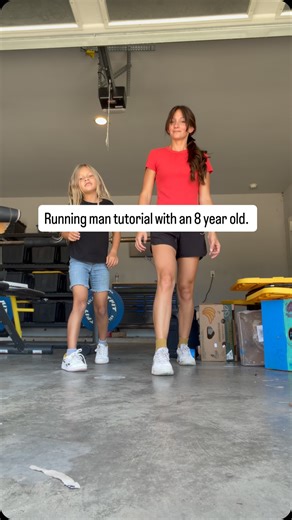 20K views · 71 reactions | Here’s a fun way to practice the running man. This move is probably the best one to stay with. We have a full tutorial in our tutorials highlight on our homepage. Hope you enjoy! #shuffledance #runningman #tutorial #fyp | Lit.familylife | Facebook
