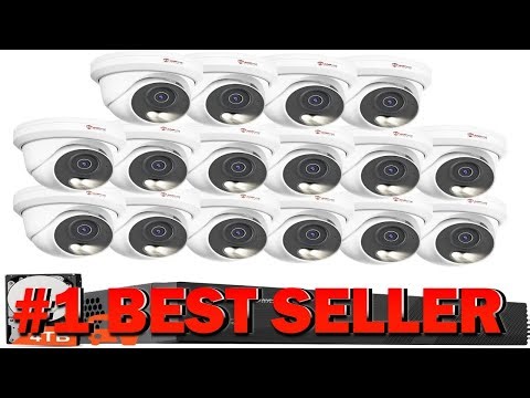 Anpviz 4K 16CH PoE Security Camera System 16pcs Wired 8MP PoE IP - B0C337RLGV