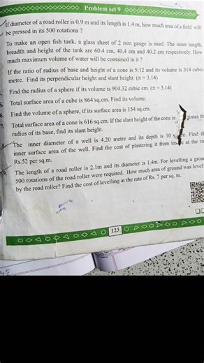 Class 9 Maths Part 2 | Problem Set 9 Complete Solution | Step-by-Step Solution l #mathproblems