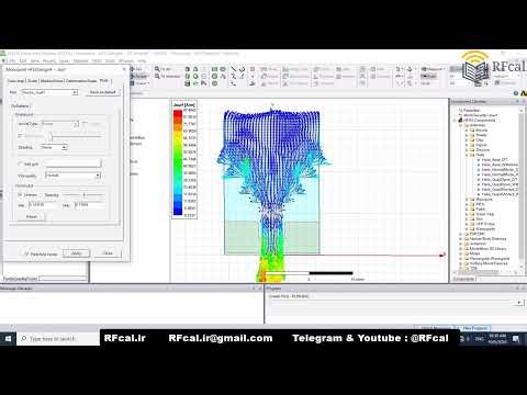 How to see current distribution ( Surface Current ) in HFSS CST - Tutorial HFSS - Tutorial CST