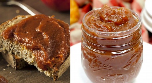 Salted Caramel Apple Butter - made in the Crock-Pot - makes Wonderful Holiday Gifts.