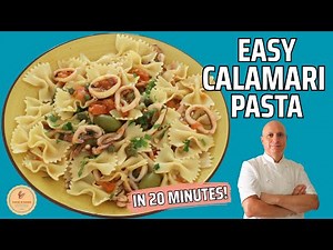 The BEST Calamari Pasta Recipe – Tender, Delicious & Ready in 20 Minutes!