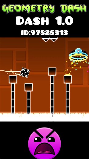 DASH 1.0? #geometrydash #gd #gaming #geometrydashplayer #gdlevels #thepro1yo33