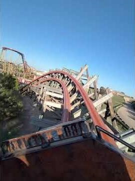 Iron Rattler POV Front Row 🐍 | Six Flags Fiesta Texas Hyper Hybrid Coaster (Meta Glasses)