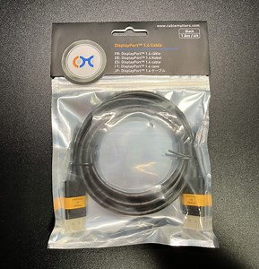 Cable MattersのDisplayPortケーブルを試してみた