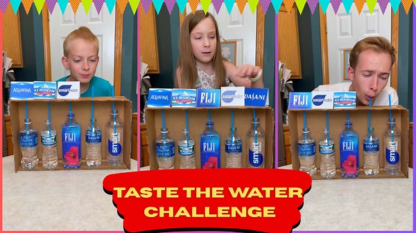 Water Taste Test Challenge – Can You Guess the Brand