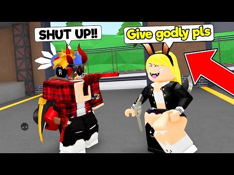 They Kept Begging Me For MY GODLY Items... (ROBLOX MM2)