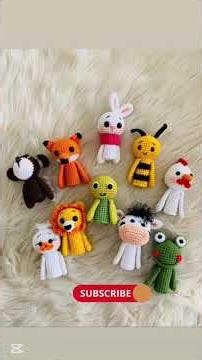 My Least favorite part of crocheting puppet 🤗 #crochetpatterns #amigurumi #crochet