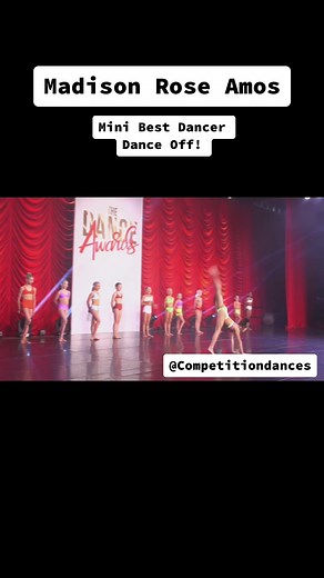 Mini Best Dancer Dance Off at The Dance Awards 2023