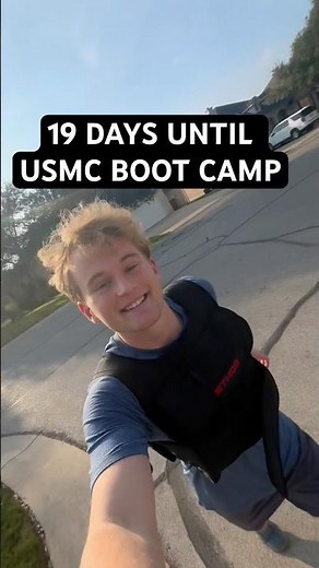 19 days until USMC boot camp. Follow the journey. #marinecorps #dayinthelife #jesuschrist #youtube