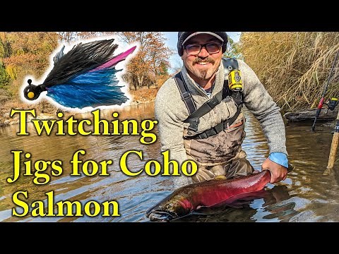 Twitching Jigs for Coho Salmon