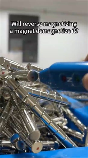 Will reverse charging a magnet kill its magnetic force?