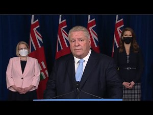 LIVE: Ontario Premier Doug Ford Holds News Conference