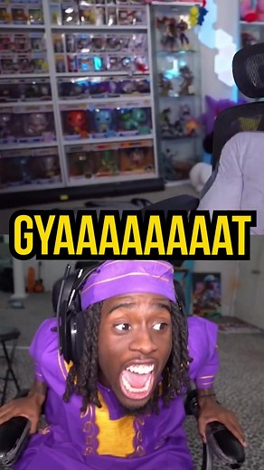 Kai Cenat biggest Gyat moment!! #kai #kaicenat #amp #fyp #twitch #gyat