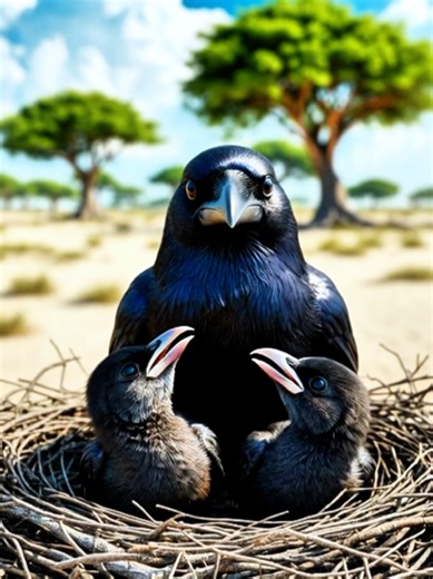 The Arrogant Crow and the Hardworking Spider: A Lesson