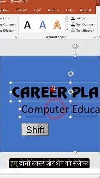 🔥 PowerPoint Title Slide Effect Trick 🎨✨