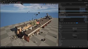 14K views · 245 reactions | Unreal Authorized Instructor at Epic Games Stéphane Biava shared a tutorial on creating realistic destruction effects entirely within Unreal Engine 5. Watch: https://80.lv/articles/take-a-look-at-these-realistic-destruction-effects-created-entirely-in-ue5/ | 80 Level | Facebook