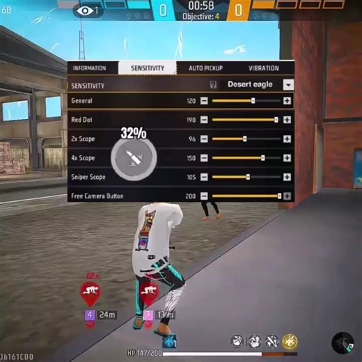 FIX your free fire sensi 101% head shot #shortfeed #freefire #r8bossff