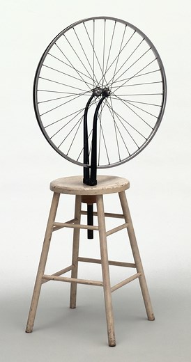 Marcel Duchamp. Bicycle Wheel. New York, 1951 (third version, after lost original of 1913) | MoMA