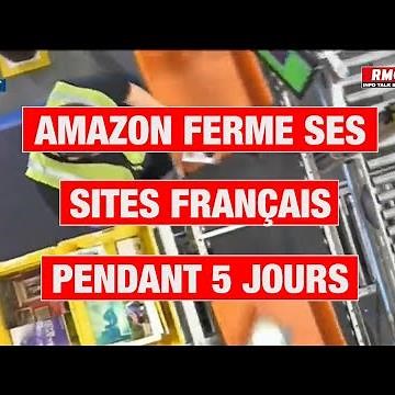 Amazon ferme ses sites français pendant 5 jours: "C'est une guerre entre direction et syndicats"