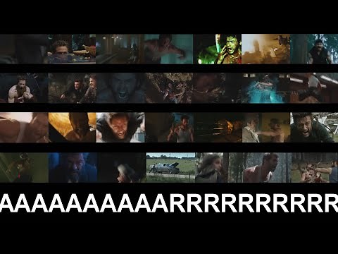 Все крики Росомахи одновременно / ALL Hugh Jackman's Wolverine Screams At Once