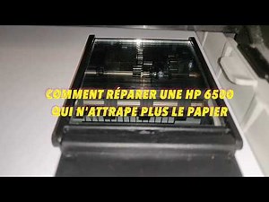 Problème "Plus de papier" HP Officejet 6500 - Comment réparer l'imprimante.