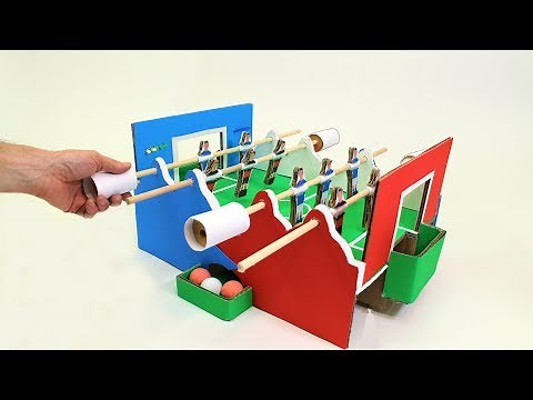 How To Make a Simple Football Table Game With Electronic Scorekeeping