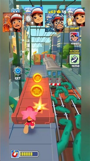 Best Of Subway Surfers Events - Floor Is lava, Plant Invasion, Mystery Hurdles & Special .. #shorts
