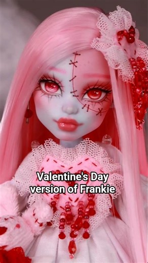 my special version of Frankie Stein for Valentine's Day