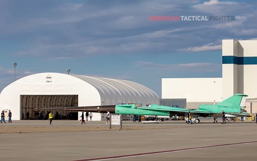 【X59首飞测试】美国终于测试了其疯狂的新型超音速喷气机 X59_1080p