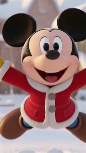 Micky Mouse Playing with Snow ❄️ | Winter Fun Learning Video for Toddlers & Preschool Kids